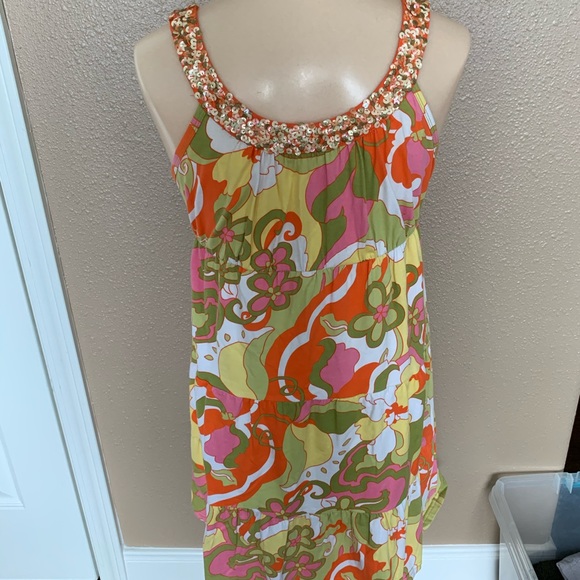 Joyous & free patterned dress with Sequins - Med - Picture 2 of 3